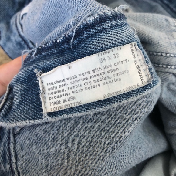 Distressed Vintage Bugle Boy Jeans - Picture 6 of 9